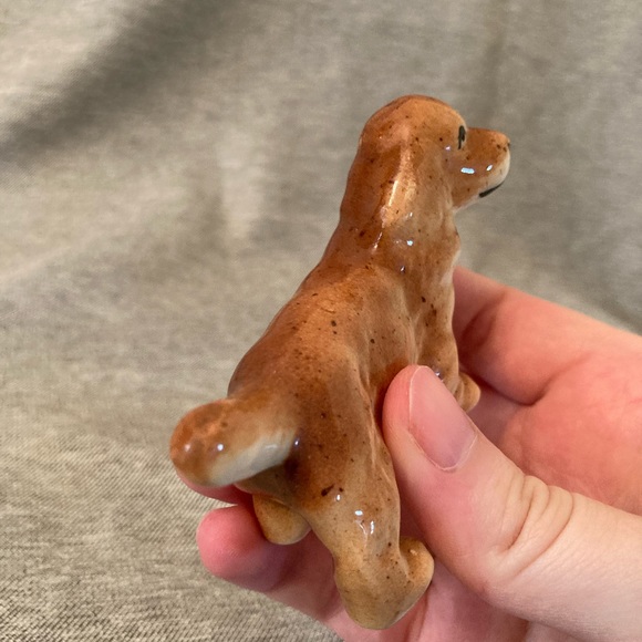 English Cocker Spaniel Dog Small Vintage Figure - Picture 7 of 12